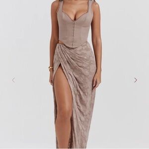 NEW House of CB Vesper Skirt and Robyn Corset Two Piece Dress